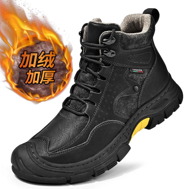 

2024 осень и зима новые импортные товары хит продаж мужская обувь для отдыха и спорта на открытом воздухе кожаные ботинки Martin 44