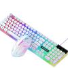 Universal Luminous Wired Keyboard & Mouse Set for Gaming and Office Use