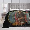 Monster Trucks Bronco 4x4 1978 Blanket Super Soft Novelty Plush Throw Girls Boys Home Decor Flannel Bedspread Bed Cover