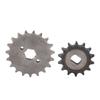 428 Motor Sprocket Set Steel 19T Front Engine Sprocket 14T H Hole Rear Chain Sprocket for 125cc 15cc 200cc 250cc Dirt