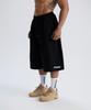 Leubase Balloon Bermuda Shorts – Black