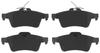 Trw Gdb2086 Trw Brake Pads Rear Without Sensor