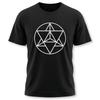 Merkaba Mystical Sacred Geometry Symbol T-Shirt | Unisex Graphic Tee Shirt