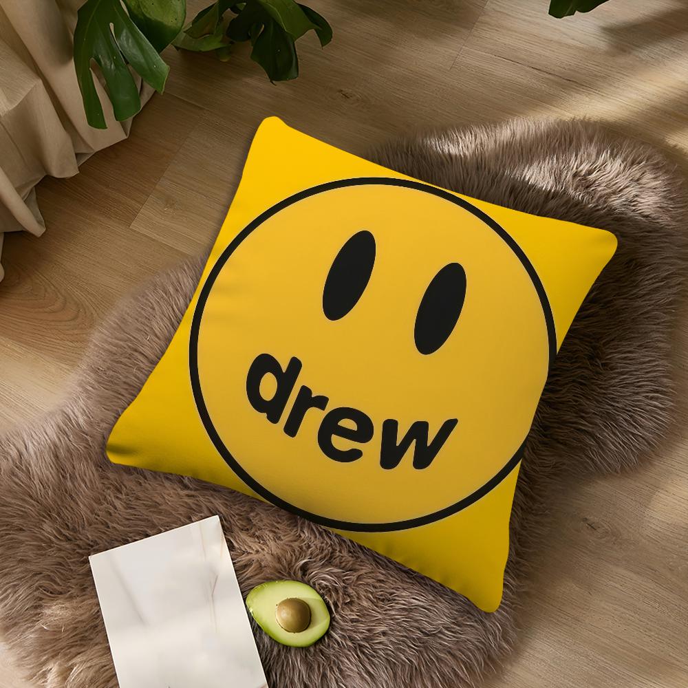Fashion Brand Cool For Bedroom Car Coffee Shop Room Soft and Living Room D-Drew H-House Sofa Decorative Pillow Cover Case