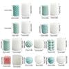 3D Cylinder Candle Mold DIY Silicone Candle Mold Cake Resin Molds 3D Art Wax Candle Making Mould Silicone Handmade Soap Molds