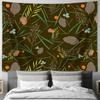 Boho Tapestry Wall Hanging Nature Aesthetic Room Decor Forest Landscape Wall Art Dorm Room Backdrop Tribal Pattern Textile Cotta