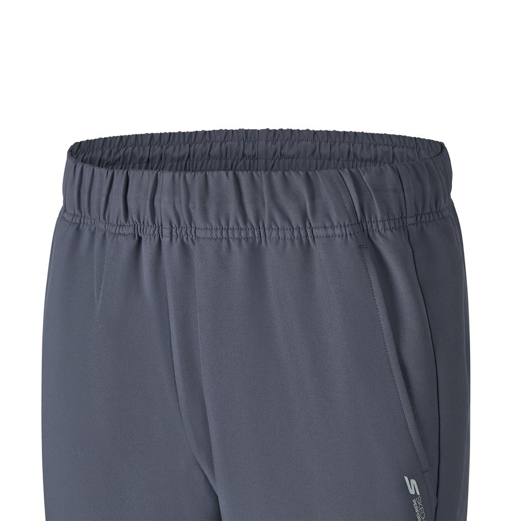 Skechers Basic Sports Series Woven Breathable Solid Color Elastic Cuff Casual Pants Men bottoms P425M234-026R