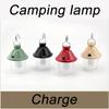 Pine Cone LED Lamp Rechargeable Durable Waterproof Camping Lamp Retro Atmosphere Tent Hanging Lamp Outdoor Camping Hiking Hurricane Emergency Lights