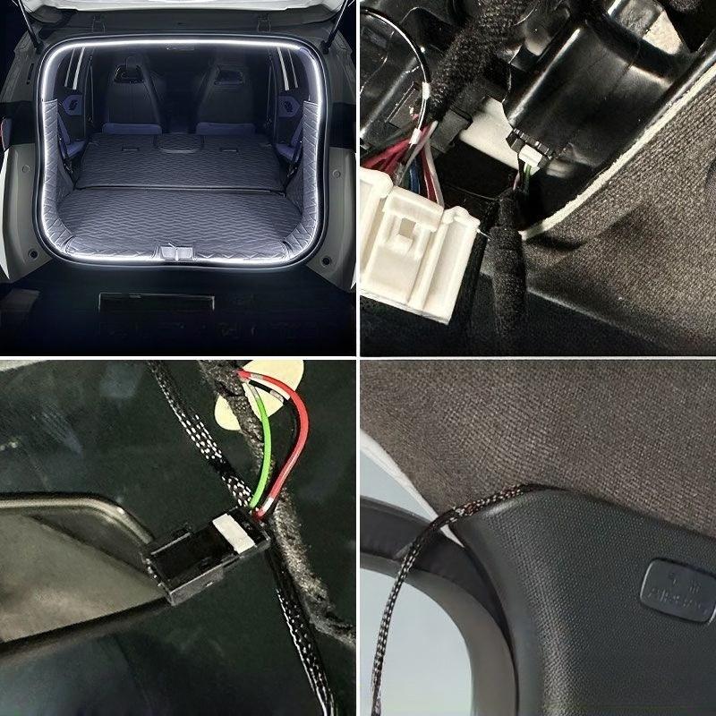 For BYD Seagull 2024 2025 Trunk Light Strip Tailgate Lighting Atmosphere Light Modification Accessories