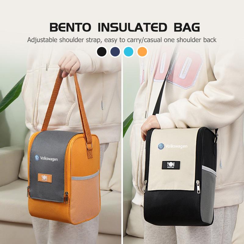 WET1 Outdoor Picnic Storage Bag Camping Food Drink BBQ Lunch Box For Volkswagen VW Scirocco Passat Polo B5 B6 B7 CC Tiguan Sharan
