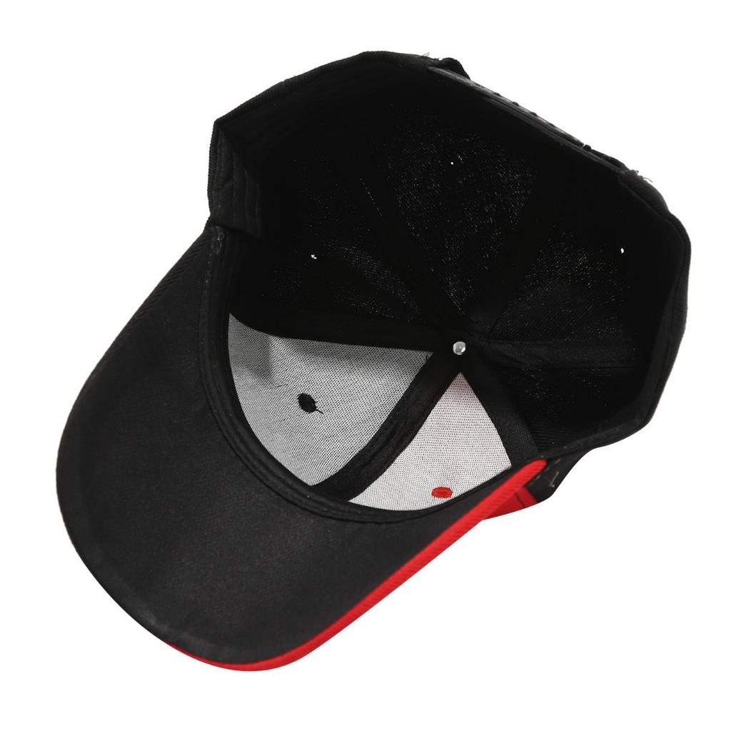 Black White Patchwork Baseball Cap Street Style Daily Wear Adjustable Outdoor Casual Sports Dance Dad Hat Accessory