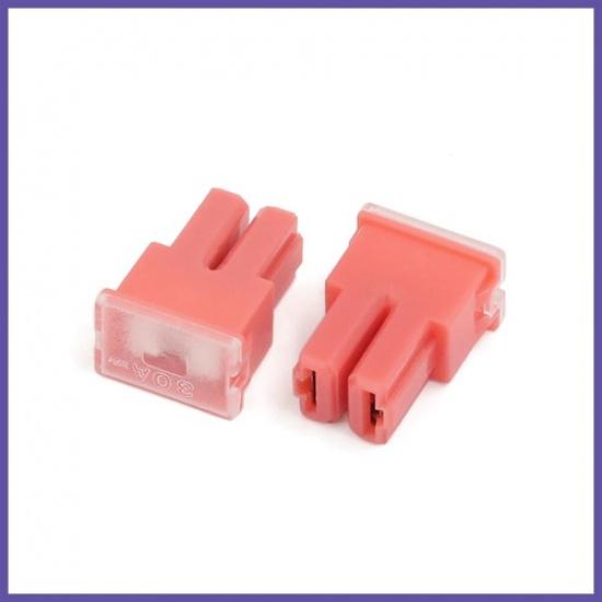 Vehicle Car 30A 32V PAL Female Push J Case Low Profile Fuses 5Pcs