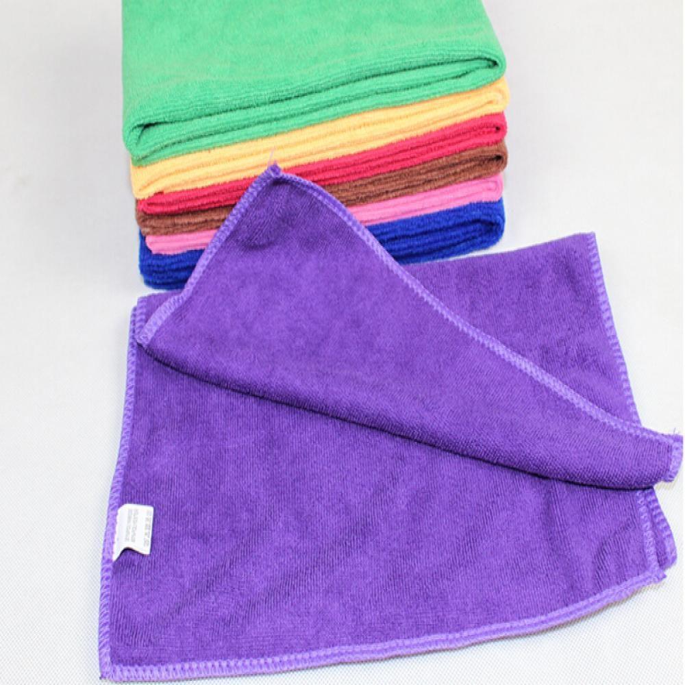 10pcs Useful Soft Cotton Face/Hand Towel Wash Cloth Cleaning Towels Towel