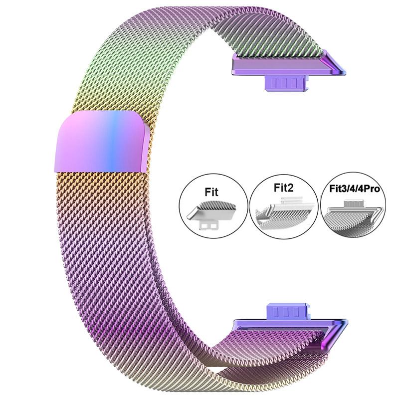 Magnetic Milanese Loop Band For Huawei Watch Fit4-Fit4 pro-FIT 3 Strap Stainless Steel Correa for Huawei Fit2/Fit1 Accessories