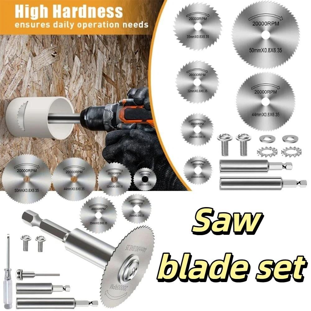Long Shank Steel Saw Blades Short Shank HSS Saw Blade Rotary Tool Cutting Discs Power Tool Use