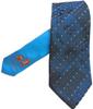[Shikisai No Mise] Super Mario Bros. Necktie, Cute Character Necktie Silhouette (Light Blue)