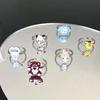 Dripping Oil Cartoon Cute Open Ring Fashion Personality Niche Design Childlike Ring Index Finger Ring Girl