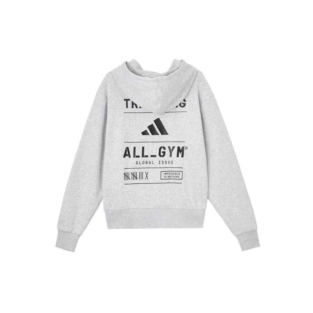 adidas Sweatshirts Men's Gray Hooded Moderate Other Unisex IS7104