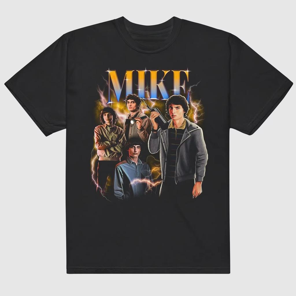 Mike TV Show Graphic Print Unisexs and Womens Loose Short Sleeved Tshirts for Casual Wear Luxurious