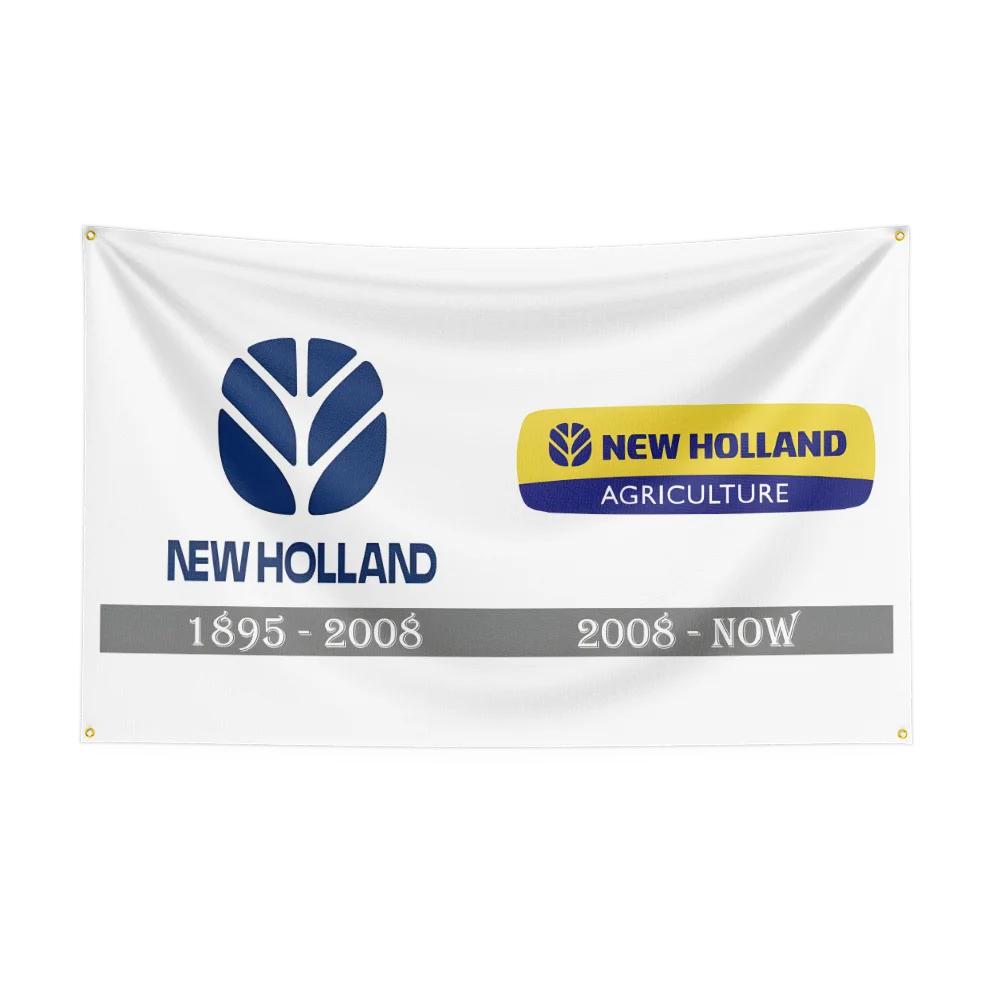 35ft NNew Holland NHAGs Tractors Flag Polyester Digital Printed Tool Tapestry Banner Curtain For Decor Agriculture