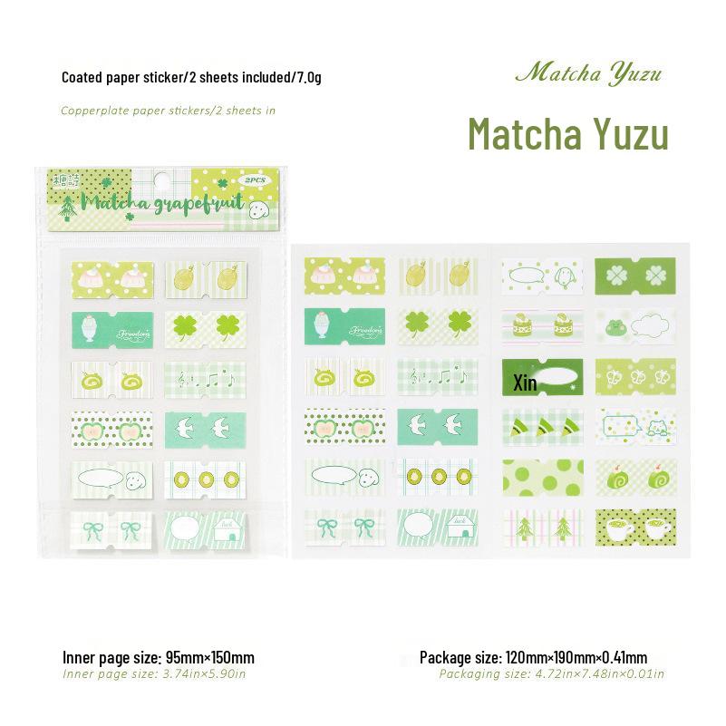 Romantic Sequel Series Stickers: 6 Styles, 2 Sheets of Die-Cut, Decorative, Journal-Ready Base Stickers