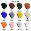 Knitted With Hat Stretch Adjusting Cotton Material Hat Dome Warm Hat Fashion