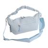 Leisure Pleated Shoulder Bag Leight Weight Women's Handbags Simple Nylon Crossbody Bag  Teenagers