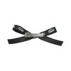 (W) Emis New Logo Ribbon Hair Clip Black
