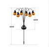 2/4PCS Halloween Solar Pumpkin Pathway Lamp Scary Solar Markers Lights Festival Theme Waterproof Outdoor Holiday Christmas decor