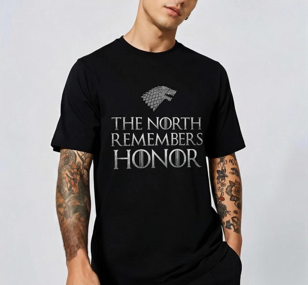 HOUSE STARK GAME OF THRONES T-Shirt Size S-5XL M