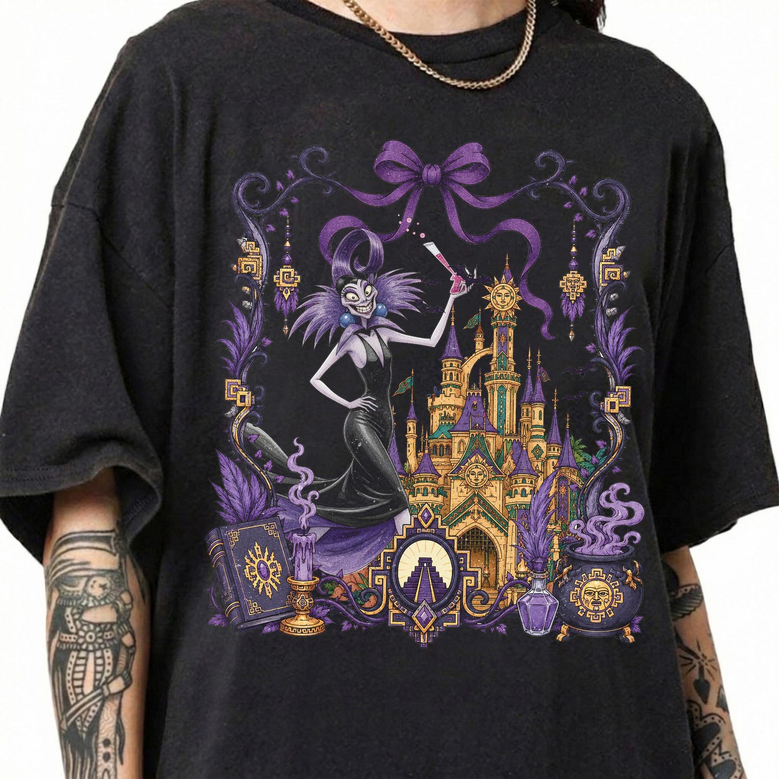 Coquette Yzma Shirt, Disney Villain Potion Tee, Emperor s New Groove, Magic Kingdom Vacation Outfit 4XL