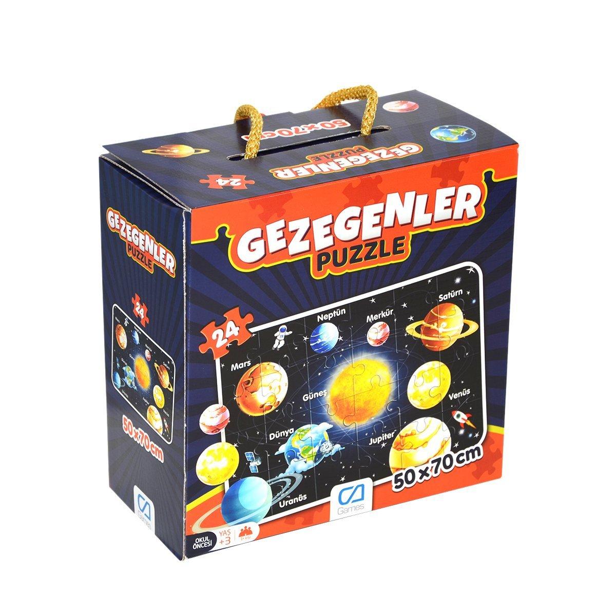 

5026 CA Games, Planets / 24 piece Puzzle / +3 years old