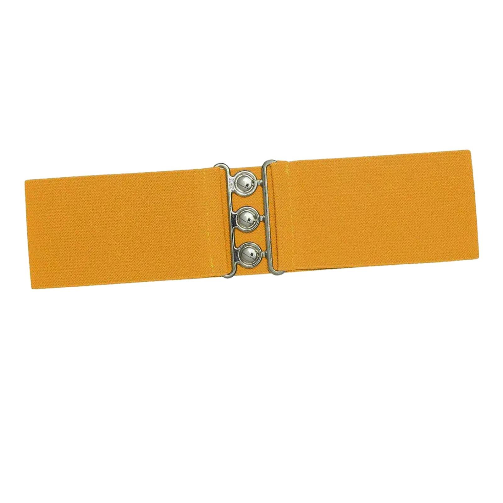 

Women Elastic Waist Belt Elastic Band Lady Cinch for Party Holidays Travel оранжевый
