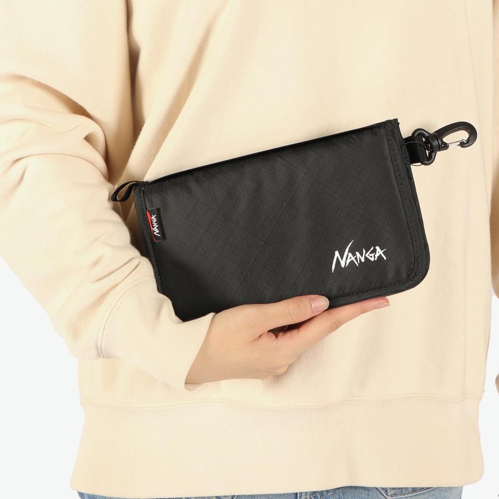 NANGA Eco Pack UR Pass Case, N25023I305Z, Black, Wallet