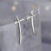 1 Pair Climbers Stud Earrings for Cross Sword Stud Earrings All-match for Women