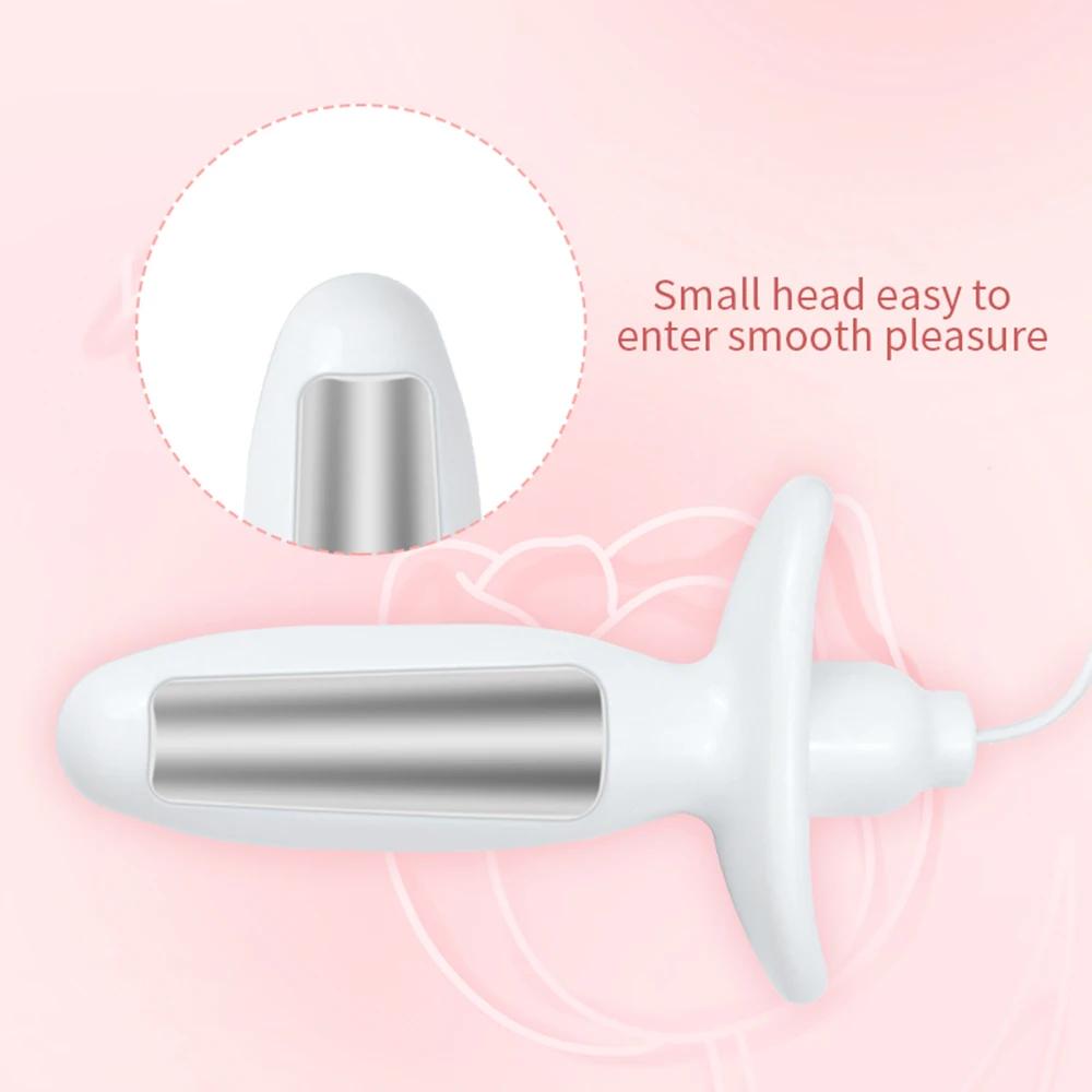Electric Shock Anal Plug G-Spot Vaginal Massager Wireless Remote Control Sex Shop 12 Modes Masturbator Sex Toys for Men Women