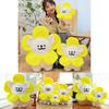 Cute Maltese Sunflower Plush Toy Adorable Stuffed Animal For Girls Dorms Birthday Gift
