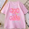 God Is Good Christian T Shirt for Men Women Christian Religious T-shirt Bible Verse Thanksgiving Tshirt Short Sleeve Unisex Tops