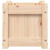 Vidaxl Garden Pots, 2 Pcs, Solid Pine Wood