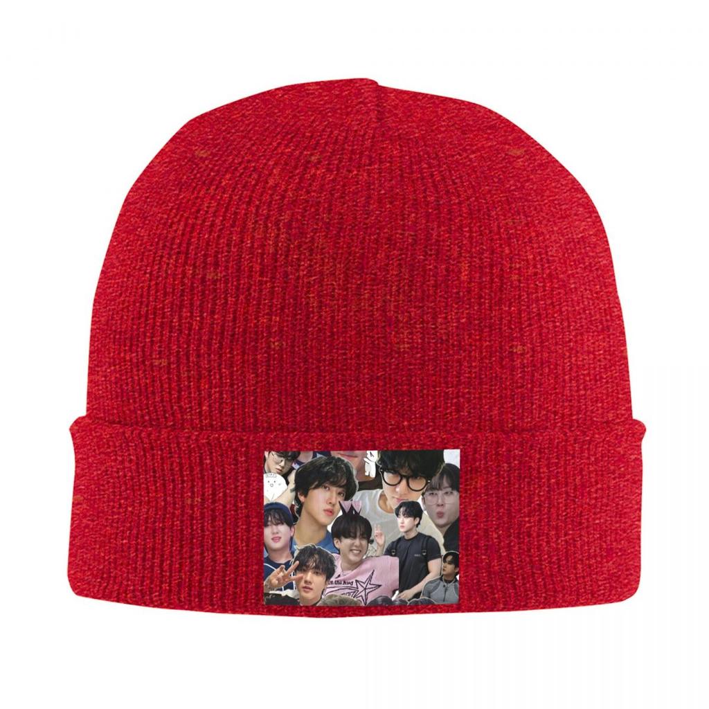 New Seo Changbin Warm Knitted Cap Winter Knit Bonnet Hat Skullies Beanies Hip Hop Caps for Unisex
