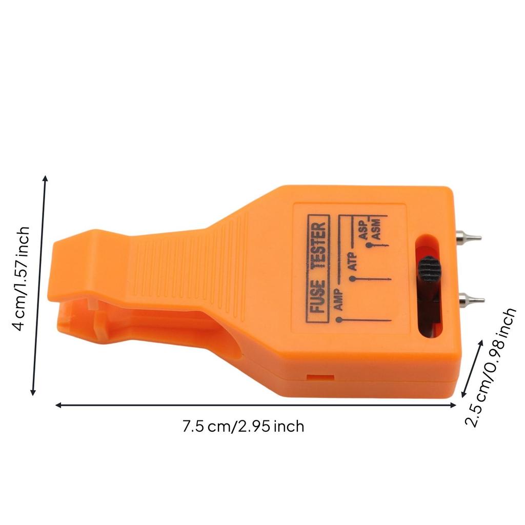 Fuse Tester with LED Indicator Light Non-Slip Puller for DIYers