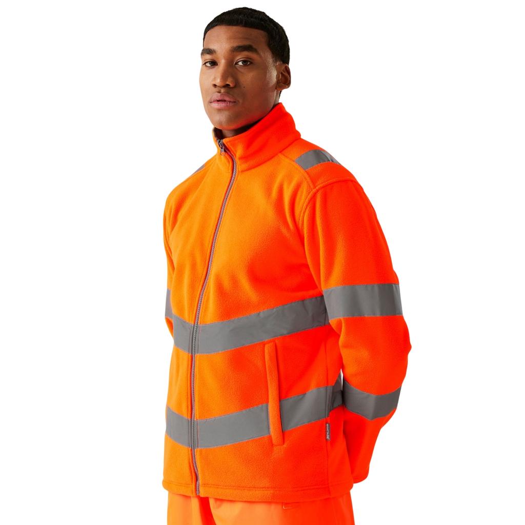 Regatta Professional Unisex Adult High-Vis Fleece Jacket