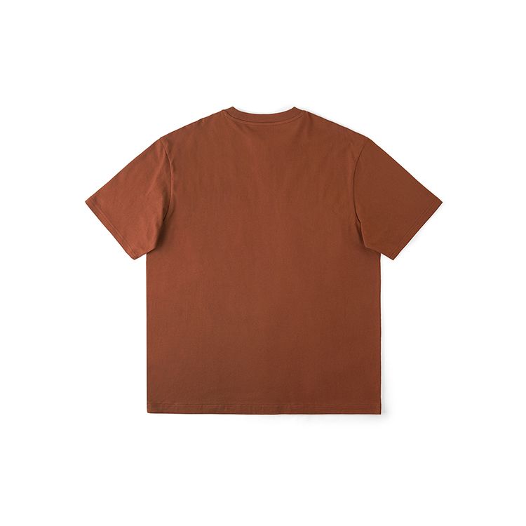 Bequemes Rundhals-T-Shirt mit Netz-Taschendesign, kurzärmelig, Herren-Oberteile, Nut LMT0081403RX00FA05168