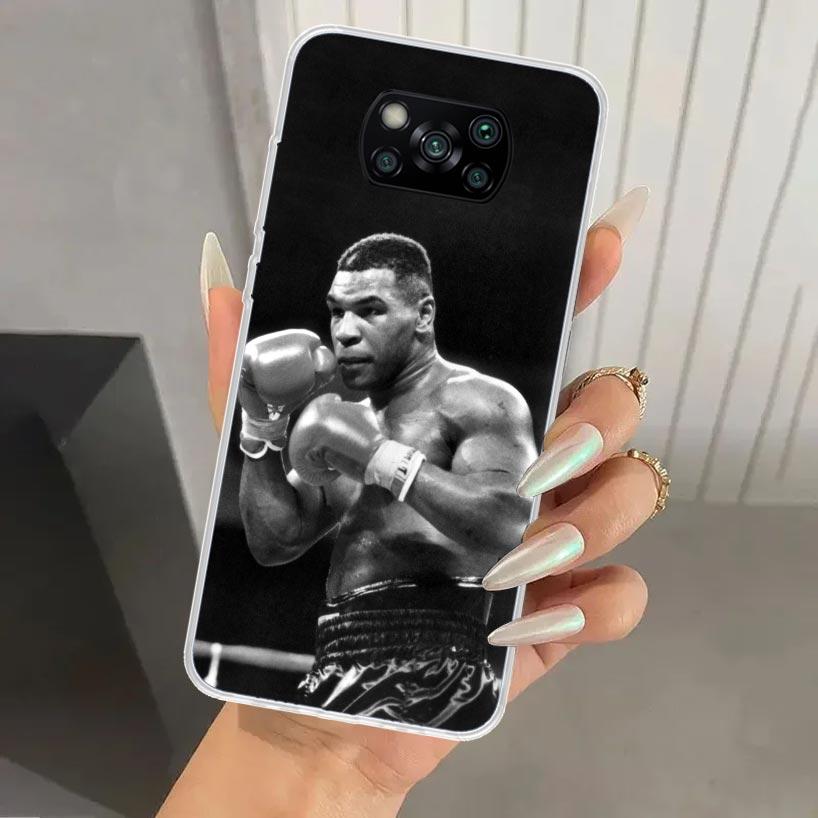 Mike Tyson Boxer Man Phone Case for Xiaomi Poco X5 X6 X7 Pro F7 Ultra M7 Redmi 15 15C 13 13C 12 12C 10 10A 10C 9 9A 9C 9T Shell