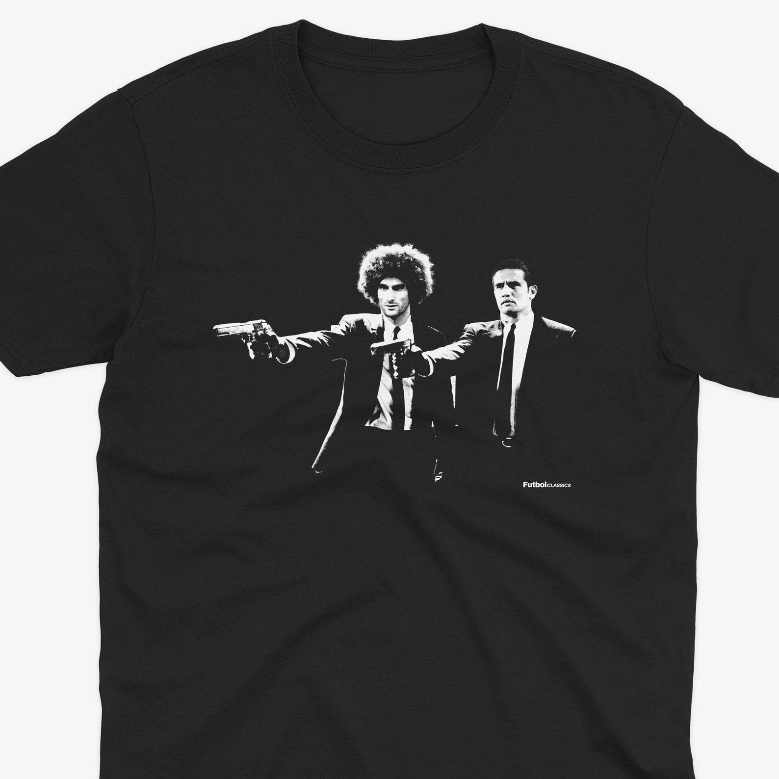 Marouane Fellaini & Tim Cahill Pulp Fiction Style T Shirt | Everton T Shirt | EFC | Everton FC T Shirt | Goodison Park | The Toffees XL