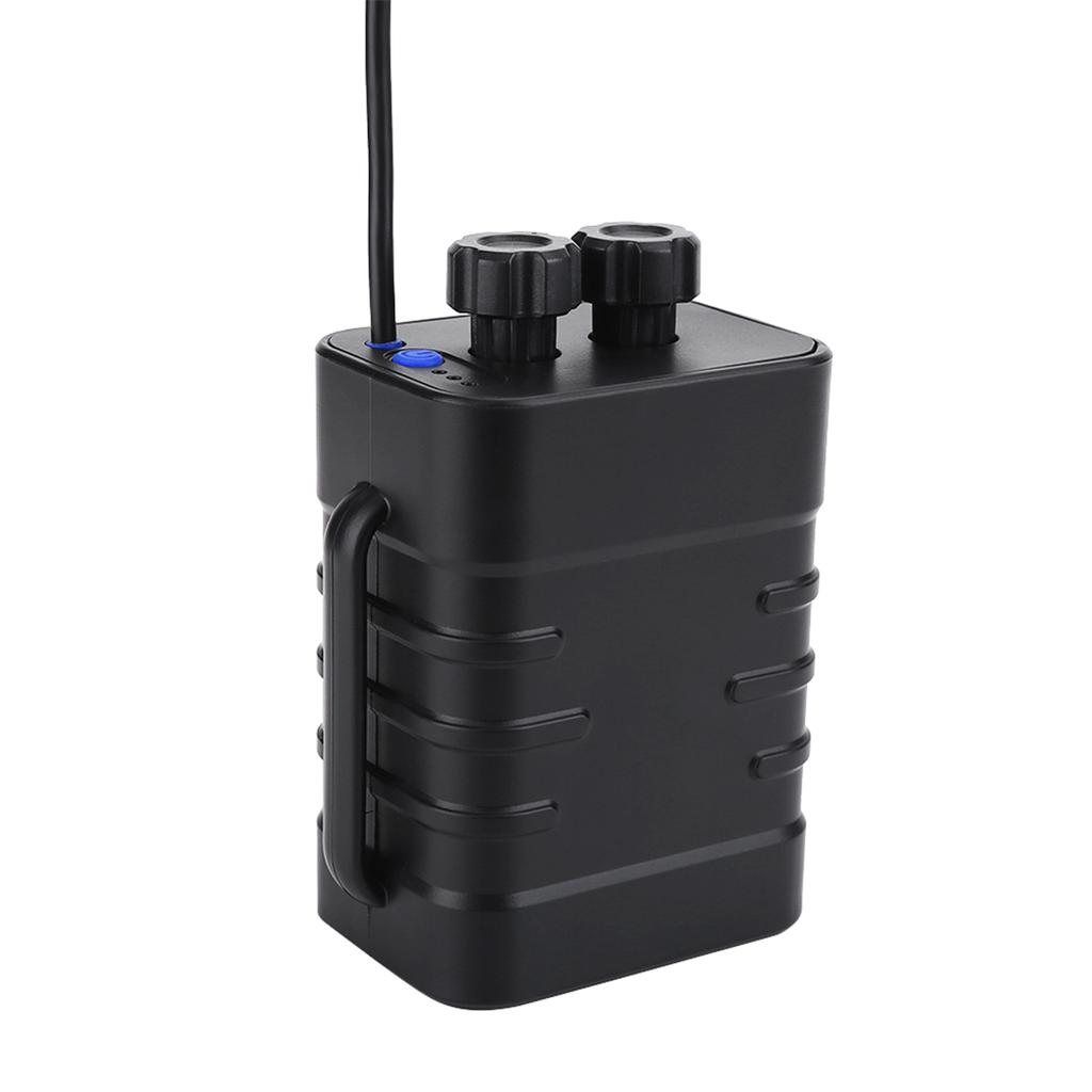 Bike Battery Pack Box, Water Proof  7 Function Battery Case Box 8.4V   USB Output, Charging Phone, for   Lamp