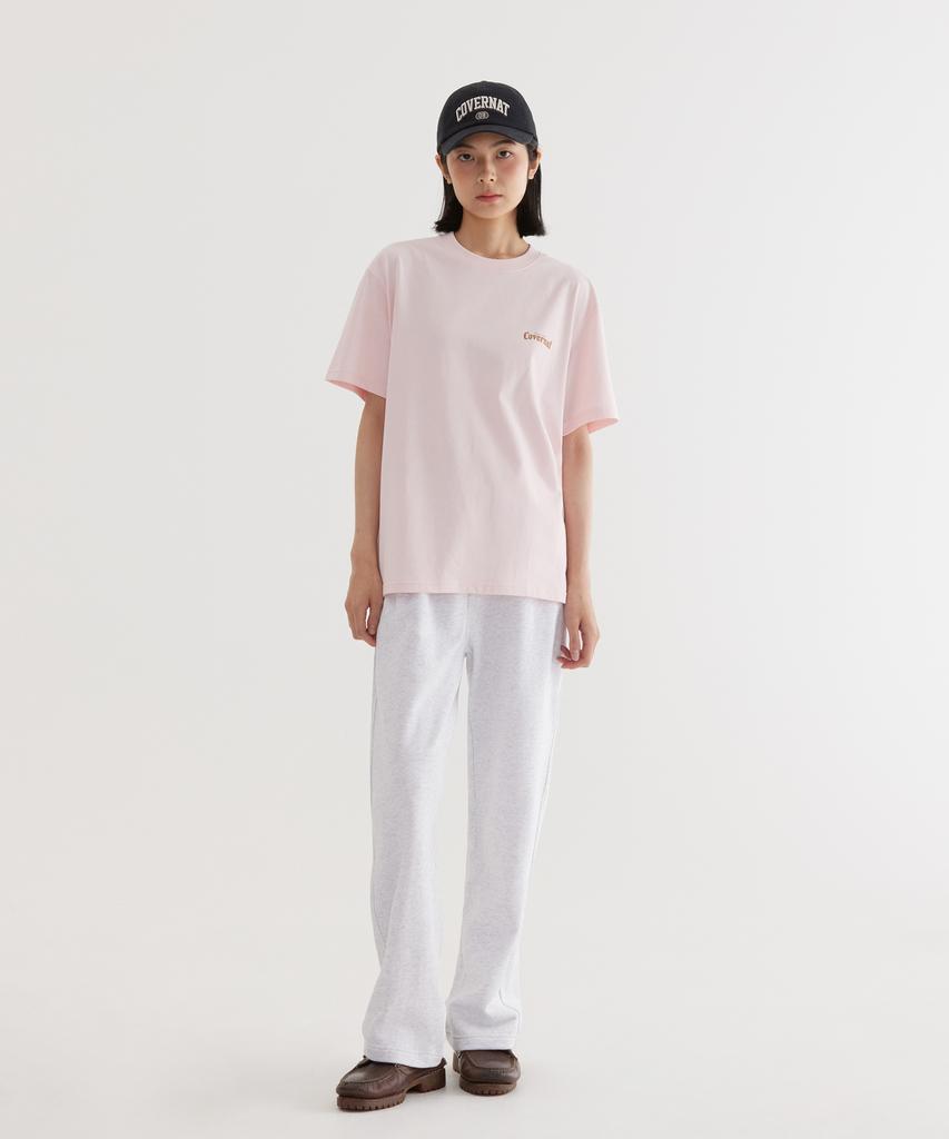 COVERNAT Semi-Wide Authentic Sweatpants Heather Gray