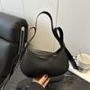 Bag Women's New Popular Niche Design Bow Crescent Bag Premium Texture Portable Messenger Bag Versatile