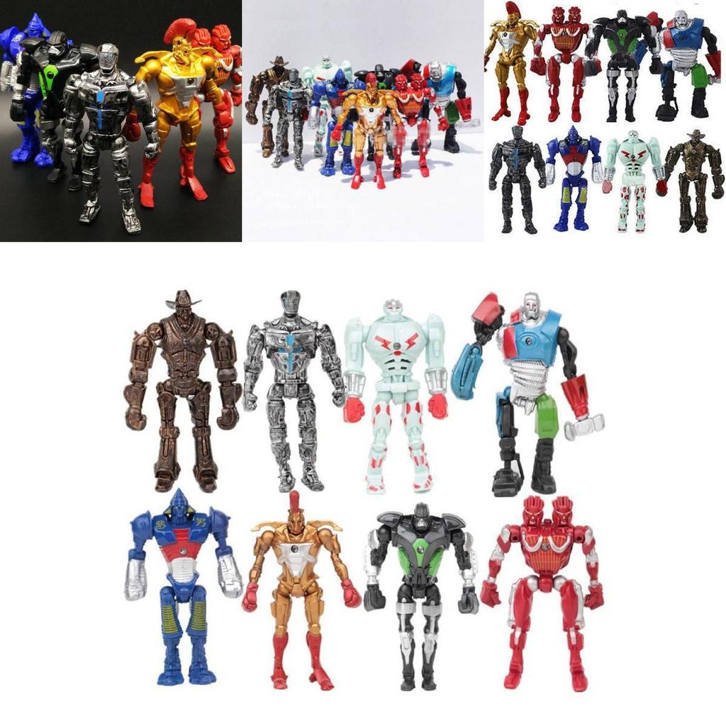 Real Steel Atom Midas Zeus PVC Akční figurka Sběratelský dárek Pro děti A Fanoušky