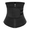 Neoprene Waist Cincher with Back Support, Sweat Enhancing Tummy Control Shaper Corset